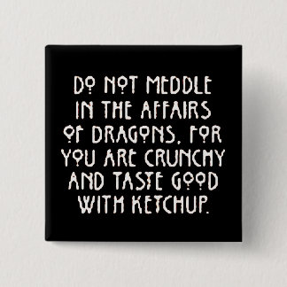 MeddlewithDragons Pinback Button