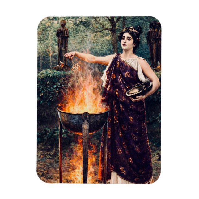 Medea Brewing Her Potion –  Magnet (Vertical)