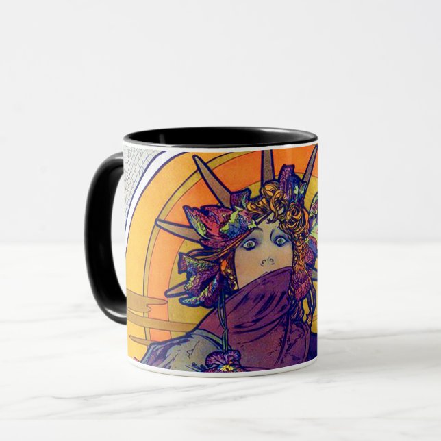 Medea (Medee), Alphonse Mucha Mug (Front Left)