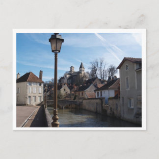 Medeaval Chatillon-sur-Siene Burgundy. Postcard