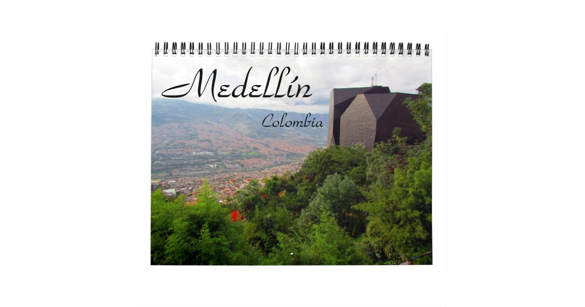 medellín 2024 calendar Zazzle