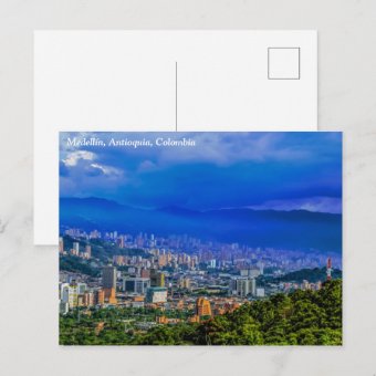 Medellín (City of Eternal Spring) Postcard | Zazzle