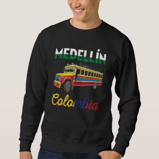 Medellin Colombia Condor Colombian Bogota Travel T Sweatshirt (Front)