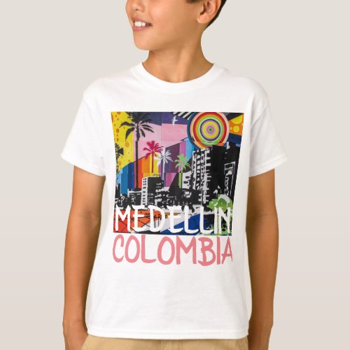 MEDELLN COLOMBIA Cool Graffiti Mural Shirt