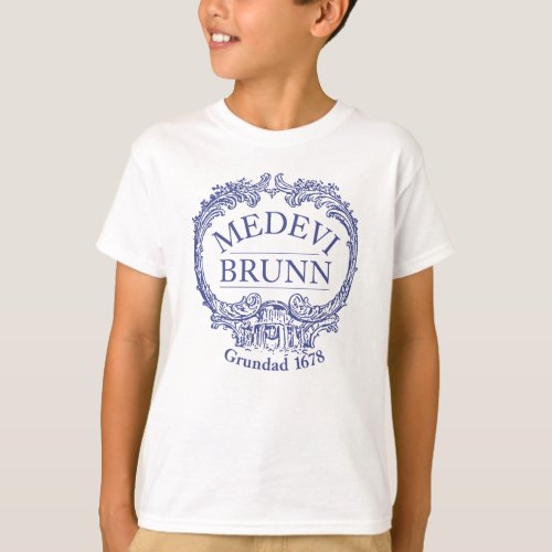 Medevi Brunn Large Logo Kids T_Shirt