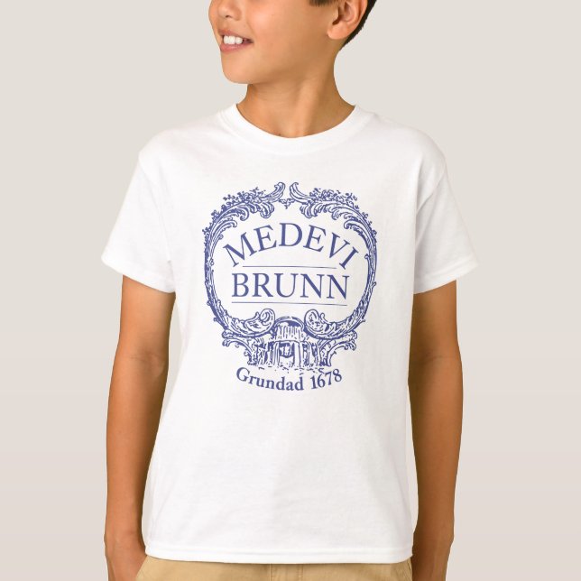Medevi Brunn Large Logo Kid's T-Shirt (Front)