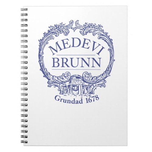 Medevi Brunn Logo Spiral Notebook