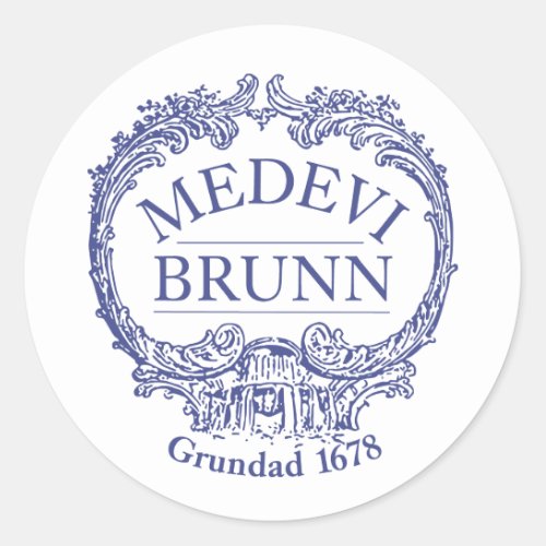 Medevi Brunn Logo Stickers