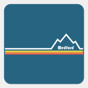 Medford Oregon Square Sticker
