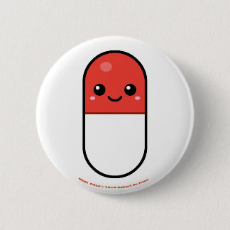 Medi Pals Pill Pinback Button