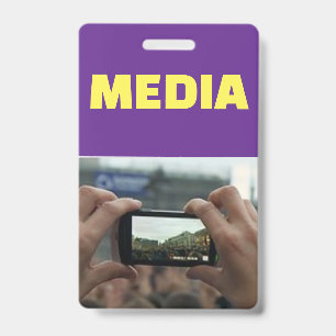Media badge
