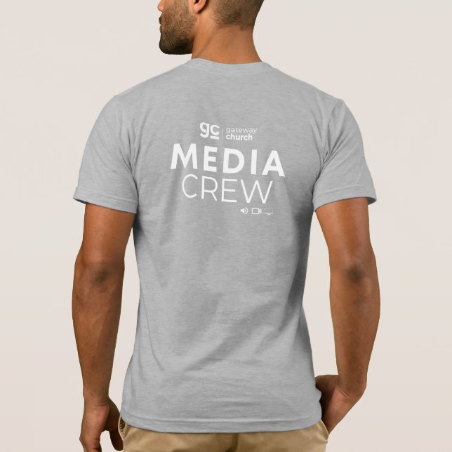 Media Crew Shirts (Back)