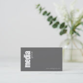 Media group - business cards (Standing Front)
