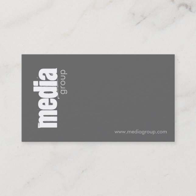 Media group - business cards (Front)