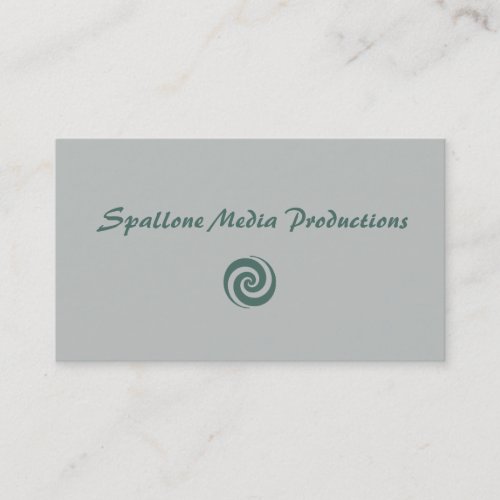 Media Productions Business Card