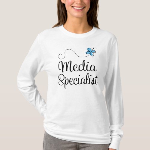 Media Specialist Womens Tee Shirt