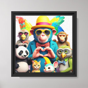 Media Type: Premium Wrapped Canvas Turn your cheri Print
