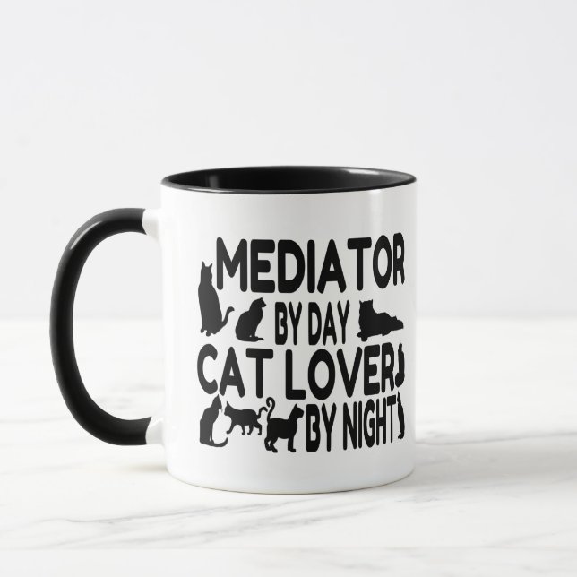 Mediator Cat Lover Mug (Left)