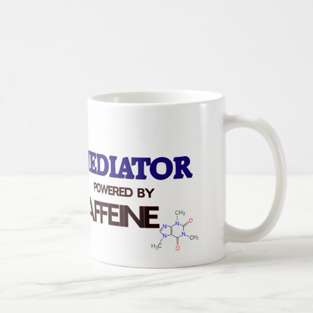 Mediator Powered by caffeine Coffee Mug (Right)