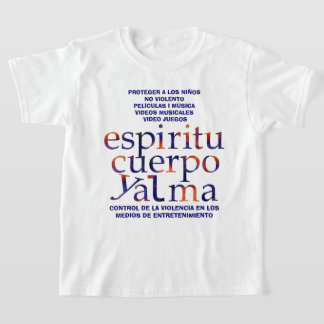 MediaViolenceControl-SpiritBodySoul ESP T-Shirt
