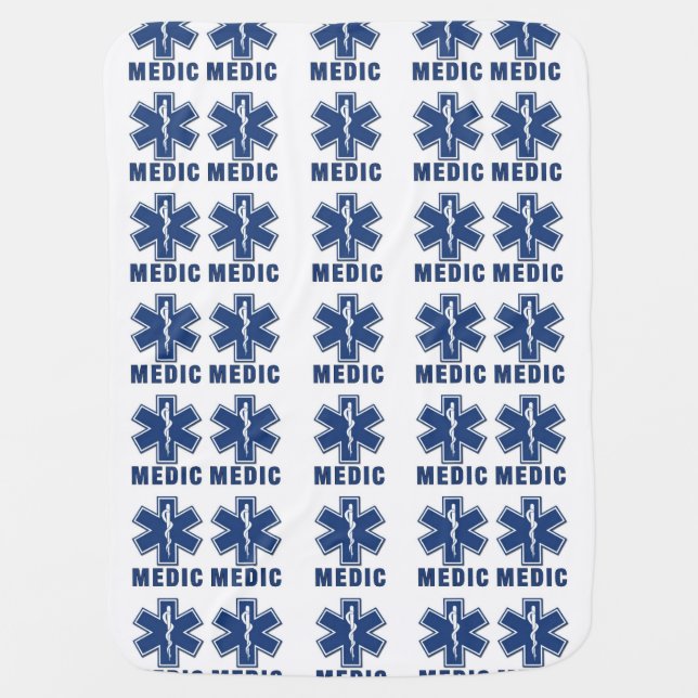 Medic EMS Stroller Blanket (Front)