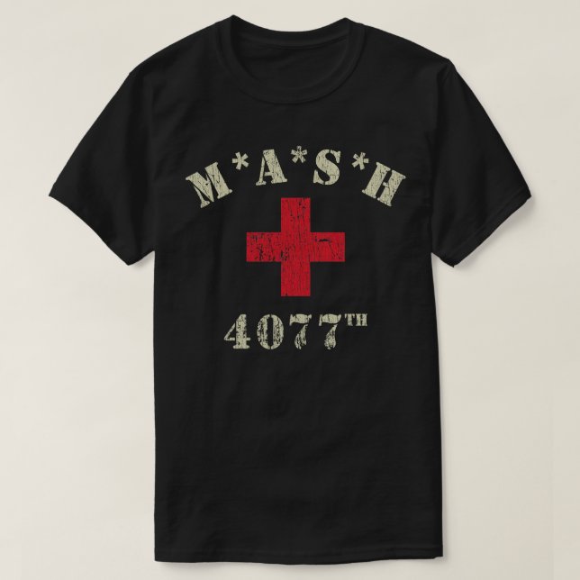 Medic MASH 4077th Medic 1970  T-Shirt (Design Front)