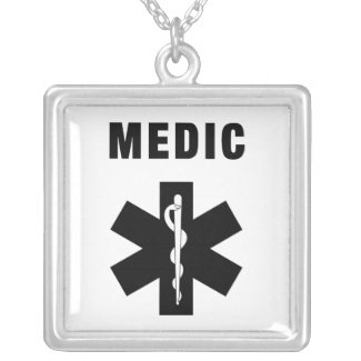 Medic Star of Life necklace