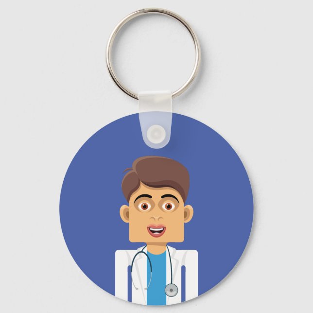 Médica Keychain (Front)