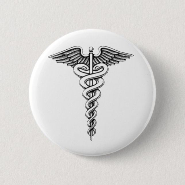 medical 01 pinback button (Front)