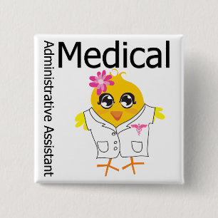 Medical Administrative Assistant Button