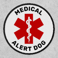 Medical Alert Dog Service Vest Velcro