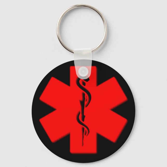 Medical alert keychain (Front)