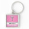 Medical Alert Keychain - Customize - PINK