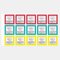 Medical Alert Kids Allergy Alert School Daycare Labels