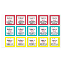 Medical Alert Kids Allergy Alert School Daycare Labels