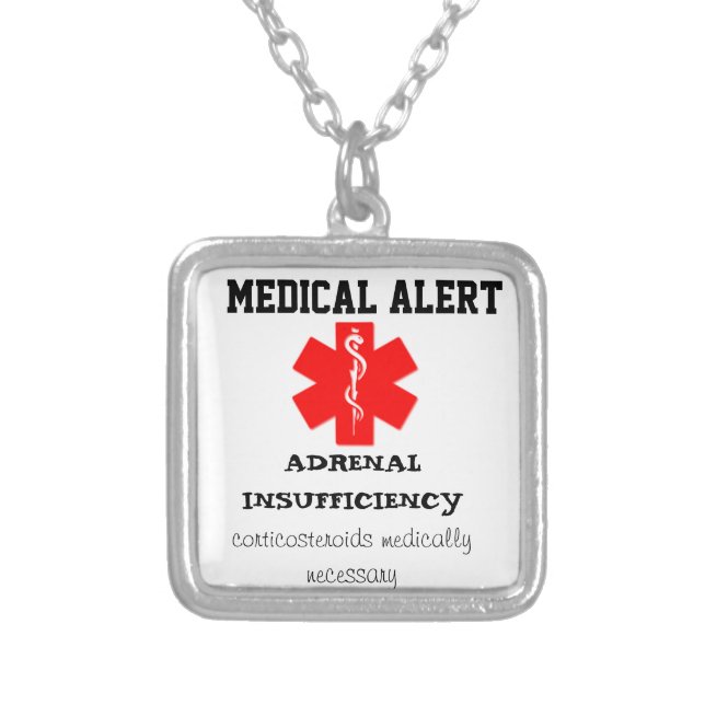 Medical Alert necklace (Front)