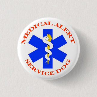 Medical Alert Service Dog button