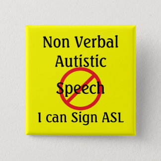 Medical Alert Tools Non Verbal Autistic Button