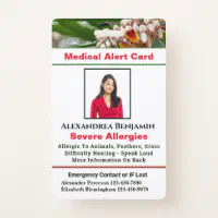 Medical Alert Badge