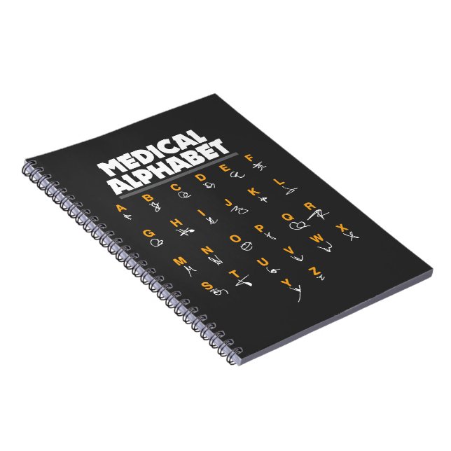 Medical Alphabet For Doctors Nurses Chemists Notebook