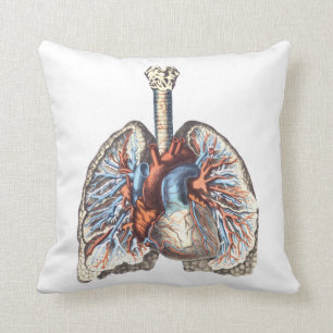 medical anatomy Anatomical Lungs Throw Pillow