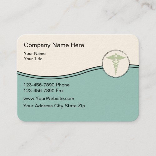 Medical And Healthcare Business Card