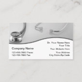 Medical Appointment Business Cards Modern (Front)