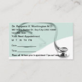 Medical Appointment Cards (Front)