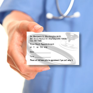 Medical Appointment Cards