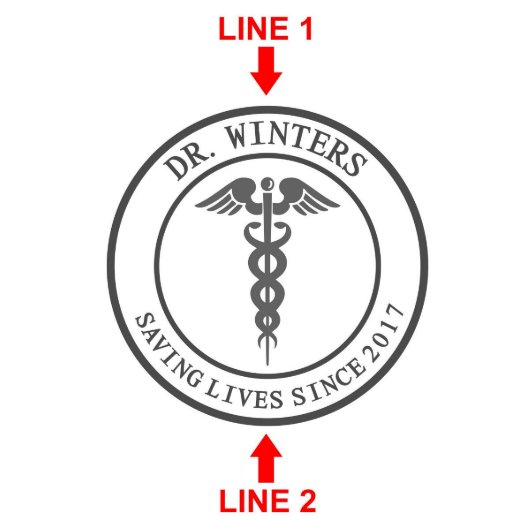 Medical Arts Decanter Set With Whiskey Glasses (Design)