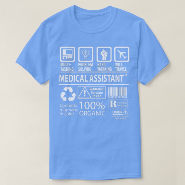 Medical Assistant 7 T-Shirt (Design Front)
