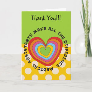 Medical Assistant Appreciation Card