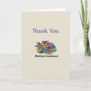 Medical Assistant BL Thank You Card