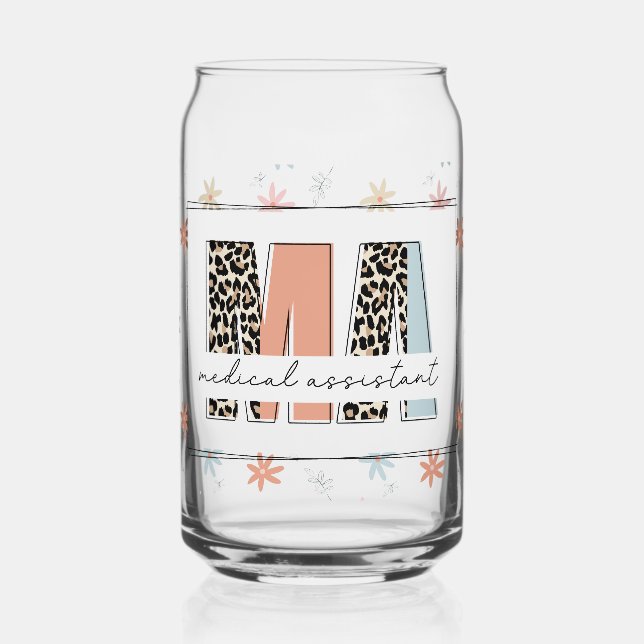 Medical Assistant Can Glass (Front)